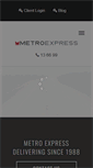 Mobile Screenshot of metroexpress.com.au